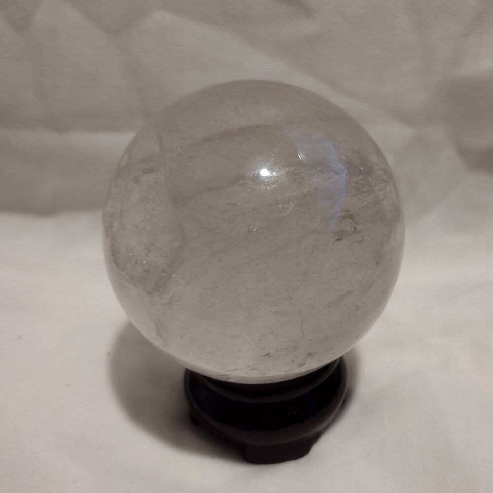 Quartz Crystal Sphere 60mm - Picture 2 of 5